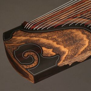 琼花古筝 夏露 实木手工整挖古筝琴兰考老料泡桐艺考专业演奏艺考