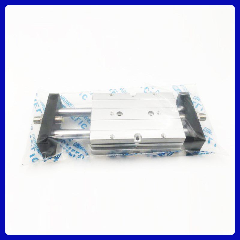 原装CHELIC气立可 STU10*25*50*75*100-SD2-A2 滑台气缸 双轴气缸 - 图0