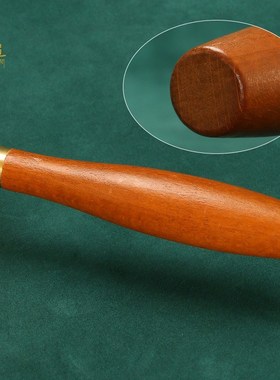 手摇转金筒六字真言转筒手持转金轮摆件底座藏族转轮经筒转简经桶