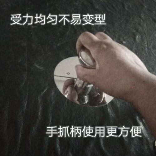 不锈钢压饼器烧饼印子吹饼模具肉夹馍制做馍具火烧制做模具 - 图0