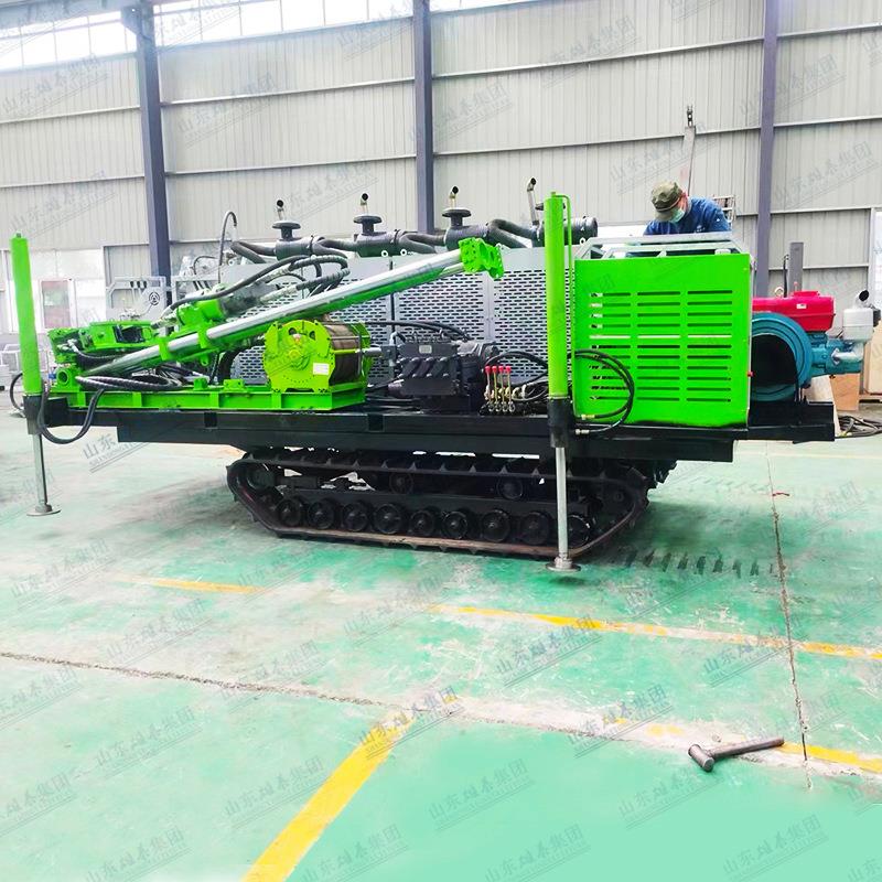 履带模块化全液压钻机分体式好搬运山地岩土探矿绳索取芯钻探机 - 图1