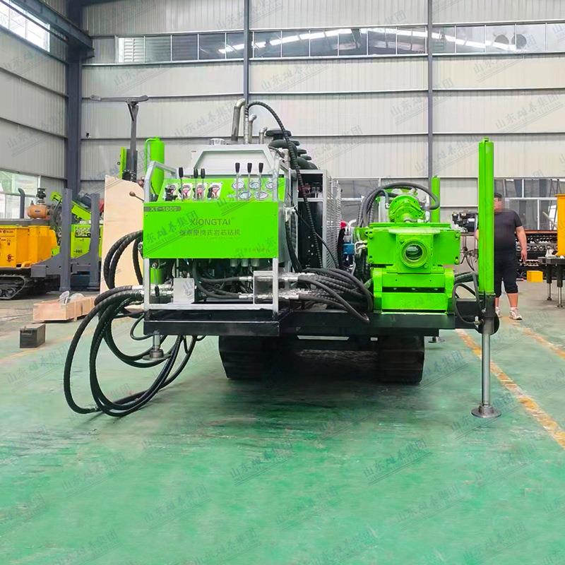 履带模块化全液压钻机分体式好搬运山地岩土探矿绳索取芯钻探机 - 图2