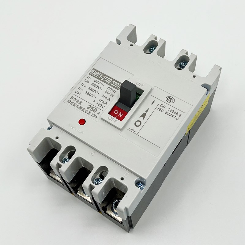 塑壳断路器RCM1 RMM1-225S/3300 三相三线250A 225A 200A 160A - 图1