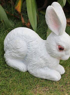 庭院仿真动物设鸡兔鸽子鹰猫头田园阳台鸭水池花园t1175844摆造景