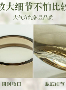 富贵竹专用花瓶摆件客厅插花轻奢