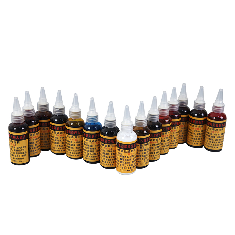 木纹液瓷砖岩板维修补大理石纹路液调色色精上色颜色扫纹笔画纹水 - 图3