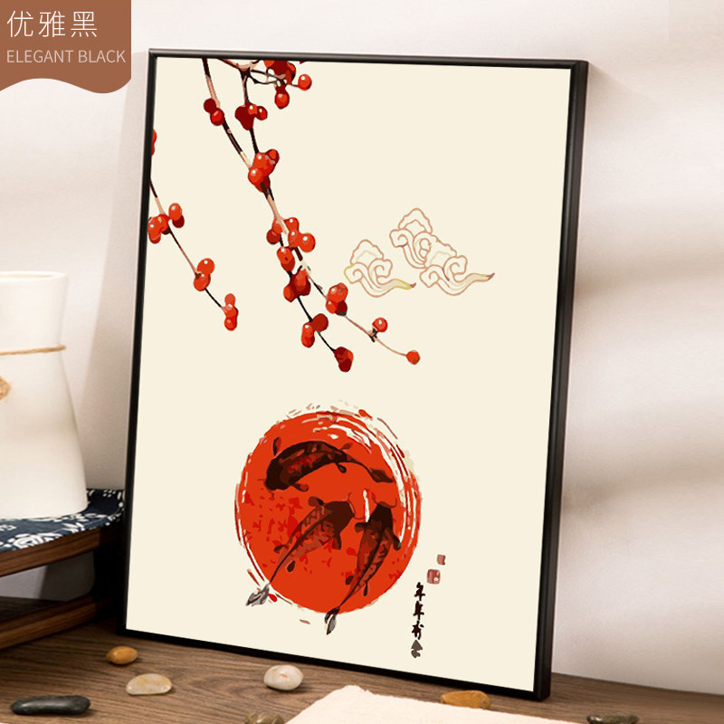 数字油画外框油画布框油画框简约现代装饰画相框装裱定制窄边L型,淘宝优惠券,粉丝福利购,淘宝优惠卷