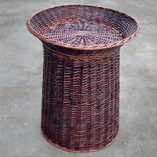 藤编水果堆头篮柳编水果篮超市果蔬陈列筐精美展示筐收纳筐篮竹筐 - 图2