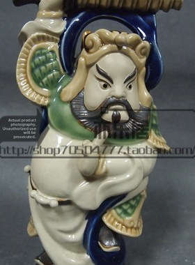 石湾公仔陶瓷摆件创意工艺品客厅摆设大师精品人物摆件送礼品门神