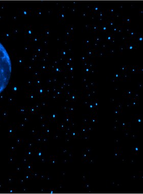 天花板装饰星星墙贴个性新奇创意科幻房间墙面夜光星空顶荧光贴