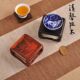 Solid wood purple sandalwood rosewood ornaments miniature bonsai vase antique jade Chinese small square table teapot base wooden holder