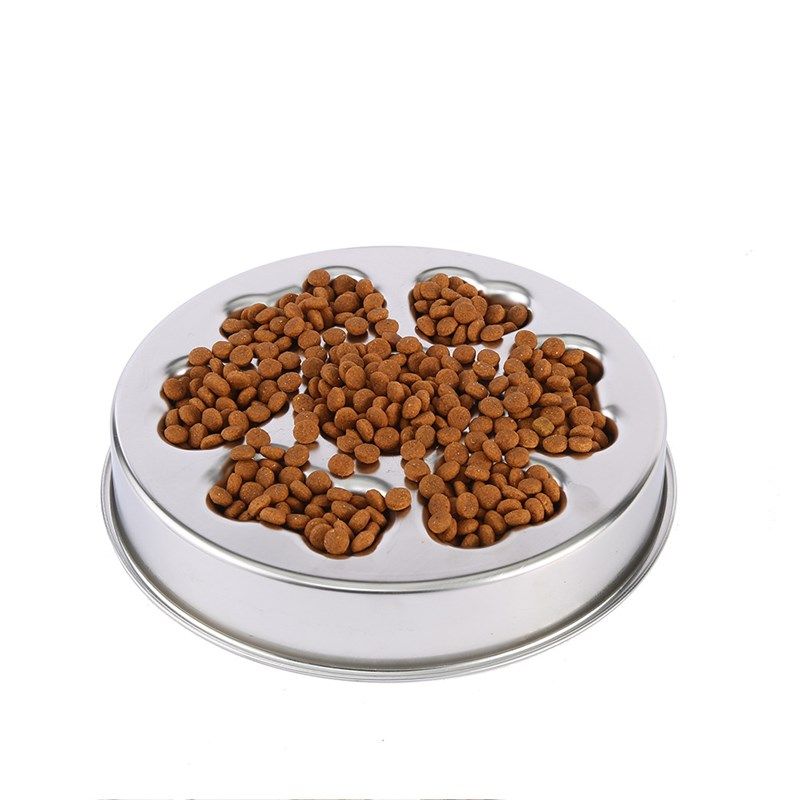 大型犬碗不锈钢慢食碗防噎金毛大狗狗缓慢进食盆宠物狗粮碗大容量,淘宝优惠券,粉丝福利购,淘宝优惠卷