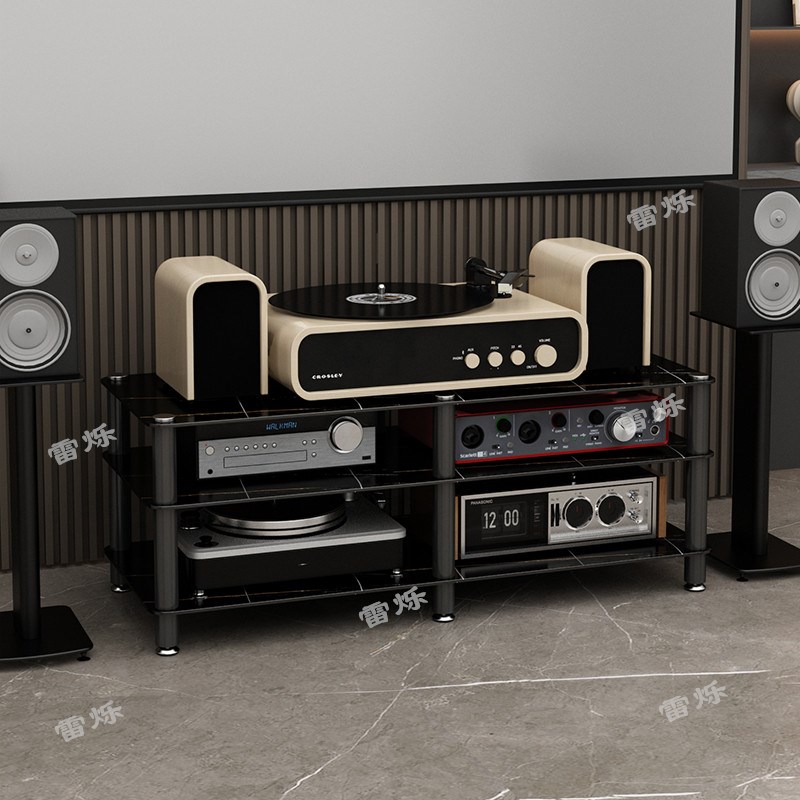 Lei Shuo high-end power amplifier cabinet audio and video equipment cabinet audio bracket floor-standing audio special cabinet amplifier placement rack