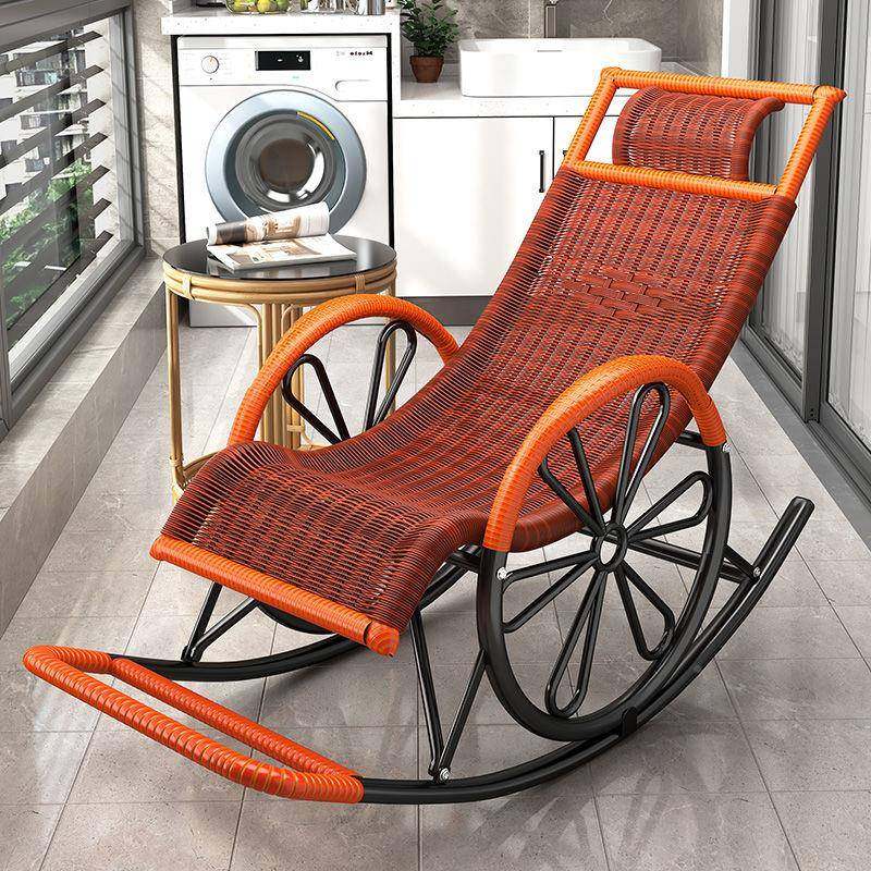 懒人老头四摇摇摇椅藤椅人躺椅客厅季阳台成户OSJ外休闲老人午睡,淘宝优惠券,粉丝福利购,淘宝优惠卷