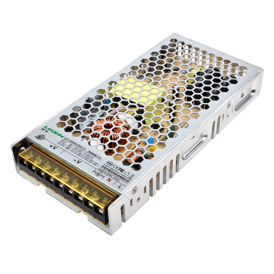 180W 200W 12V 24V绿电LRS超薄开关电源安防监控集中供电电源