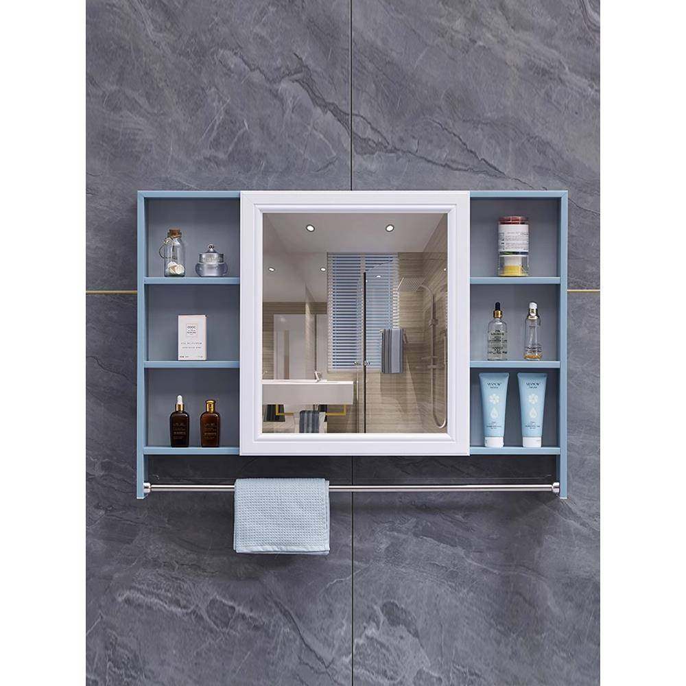 ?浴镜柜纤挂式带置物架BRG墙碳维卫生间镜子简室约洗漱台收纳柜储,淘宝优惠券,粉丝福利购,淘宝优惠卷