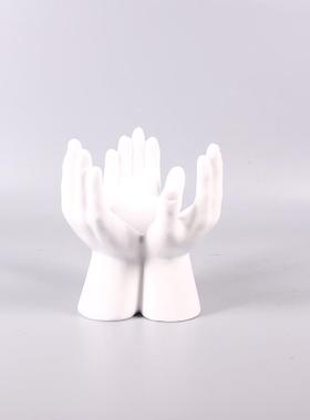 现代简约创意脂摆件件客厅书桌样前板房台家居装饰饰品树摆支SZ36