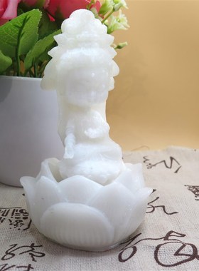 是秀儿?年轻人的第一尊观音!家居装饰创意高档汽车书桌茶几摆件