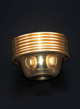 西行人 黄铜供水碗供水杯七个一套八供杯佛堂桌面摆件民族风