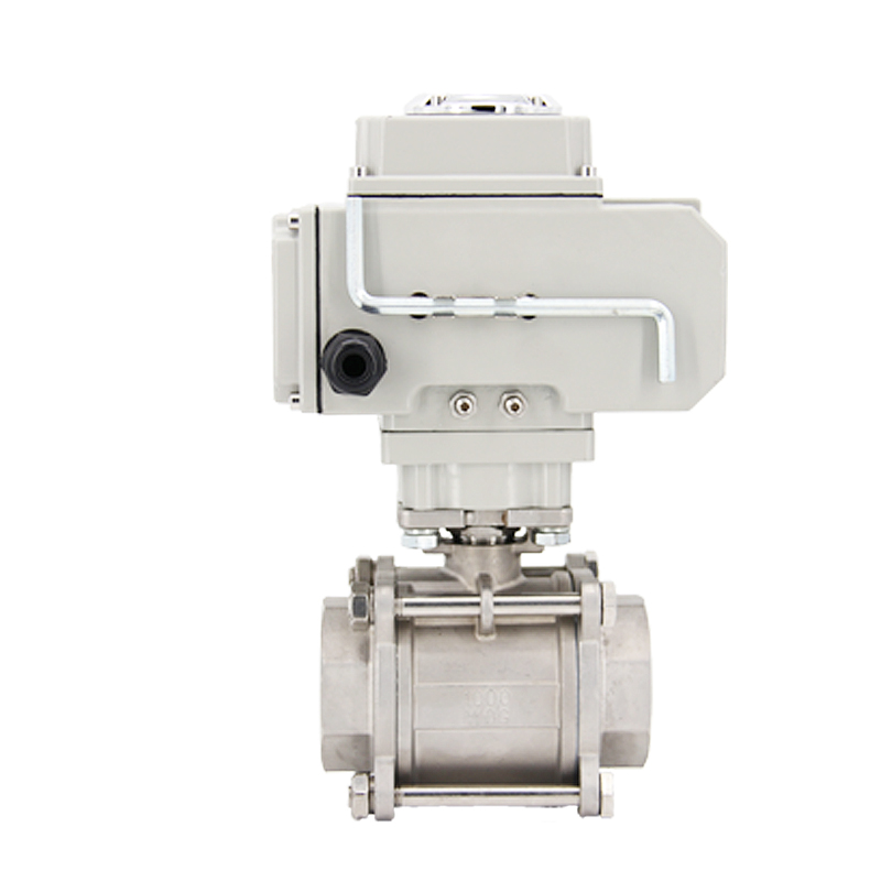 Q911F-电动丝扣球阀Q941F不锈钢电动法兰球阀DN40DN25DN50 DN100 - 图2