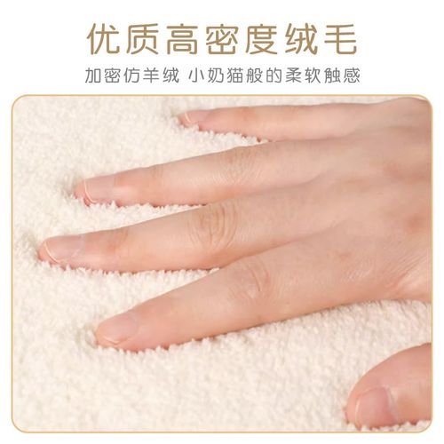 卧室床边毯家用少女房间地垫客厅沙发圆形地毯儿童房床前床边垫子 - 图2