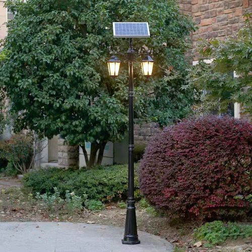 江西氛围灯栏杆庭院灯夹子灯阳台灯创意室外自动大功率田园灯 - 图0