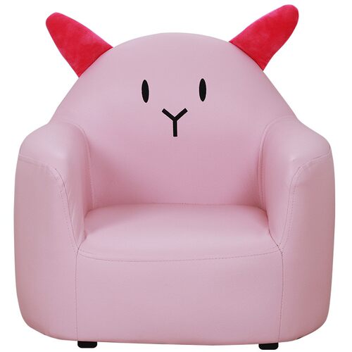 宝宝沙发可爱小沙发皮公主卧室女简易房间单人恐龙凳儿童卡通座椅 - 图2