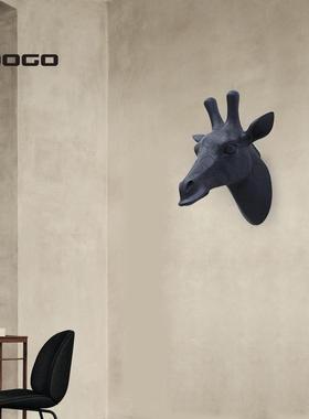 如果荒野时代大象壁挂挂墙壁客简约装RDA7E0饰挂件厅酒吧玄关鹿饰