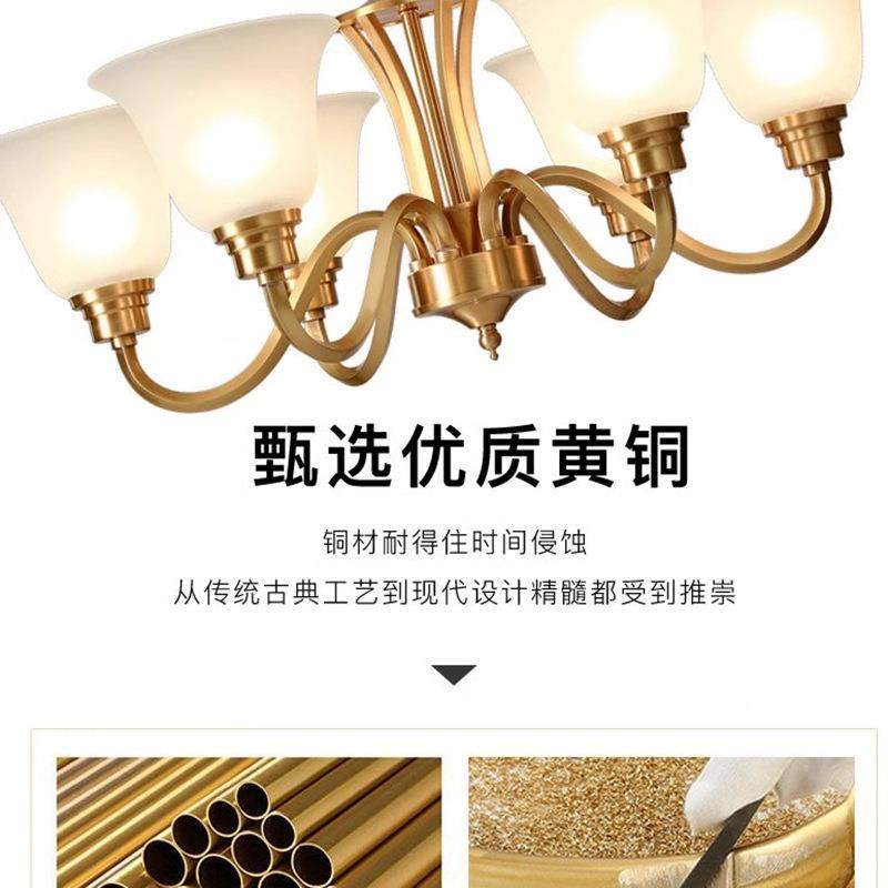 美式全铜灯复式大楼吊厅灯别墅客主灯三层长大304灯旋转楼梯间吊,淘宝优惠券,粉丝福利购,淘宝优惠卷