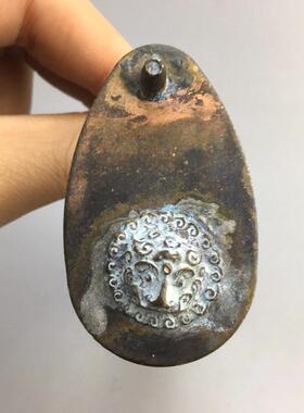 古玩SWS设仿古老旧器锁收藏铜密码锁收藏铜摆1