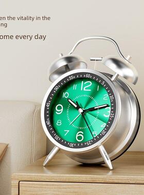 日本进口智能机械闹钟小学生高中初中生专用起床神器强力叫醒闹铃