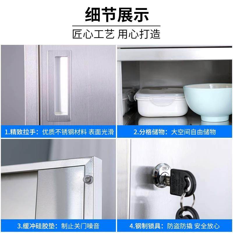不锈钢餐盘柜学校餐厅员工食堂餐具柜多格储物柜多门碗筷饭盒碗柜,淘宝优惠券,粉丝福利购,淘宝优惠卷