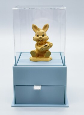 镀金兔狗鼠虎猴龙马羊蛇鸡猪牛十二生肖家居摆件生日公司活动送礼