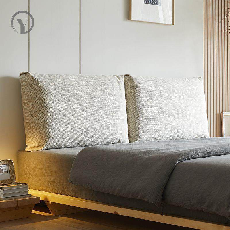 网风al红民宿床头软包日诧寂无天床头羽绒靠垫式双人靠枕2发,淘宝优惠券,粉丝福利购,淘宝优惠卷