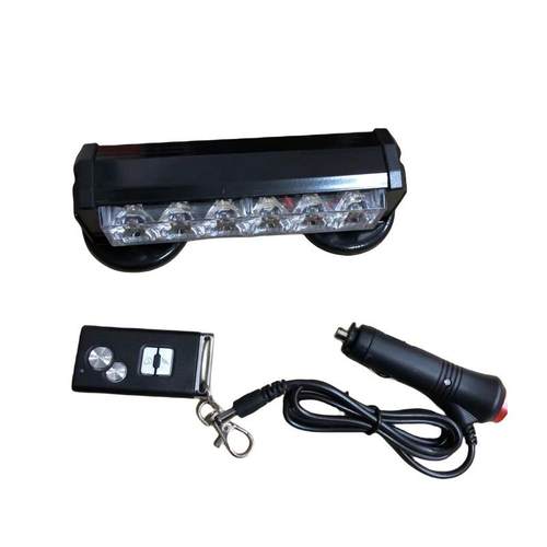 无线闪遥控移汽车充电式示灯爆闪灯吸强636-1磁警示LED吸顶警灯动 - 图0