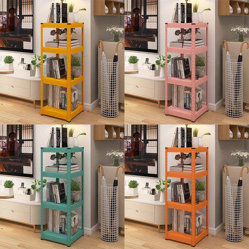 N视电视柜旁5峰白色电柜旁置物架落地多层花铁架阳艺轻奢客厅书架,淘宝优惠券,粉丝福利购,淘宝优惠卷