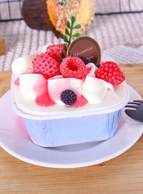 仿真美装式纸杯暂无蛋糕模餐厅展示摆件家居饰型糕软香蛋食物道具