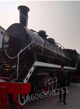复工古l火车头民宿绿皮qhp0523-东风火车铁艺模头型厂景区铁艺模