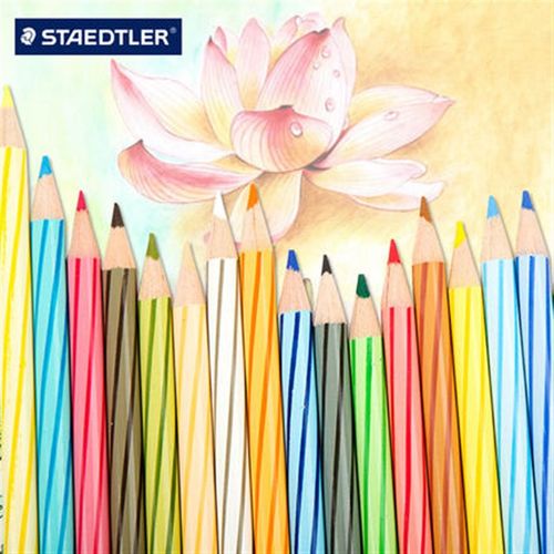 德国施德楼水溶性彩铅137 10C36/48美术绘画手绘水溶性彩色铅笔 - 图0