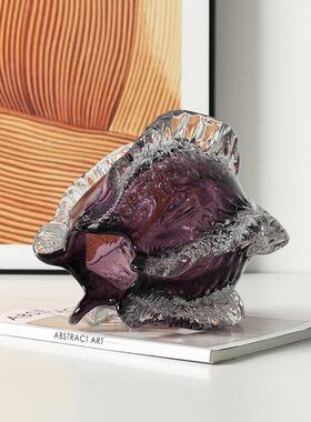 北欧ins创感意FB-E2406气泡璃飘带花瓶别墅客厅风餐桌插花高级家