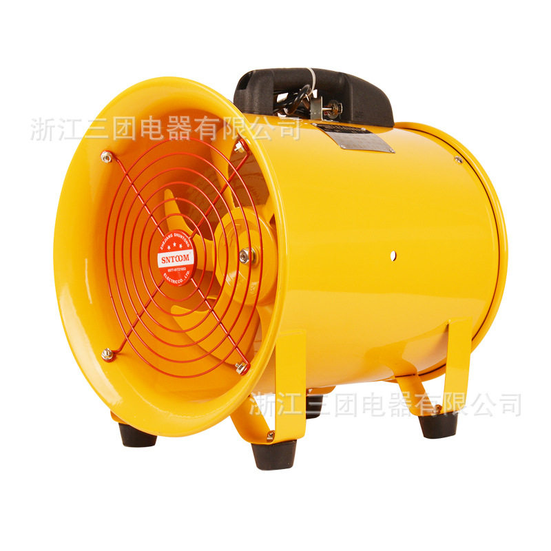 SFT-250 mobile axial flow fan smoke exhauster