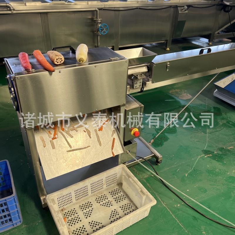 全自动胡萝卜削皮机生产厂家大型莲藕削皮机设备大产量 - 图0