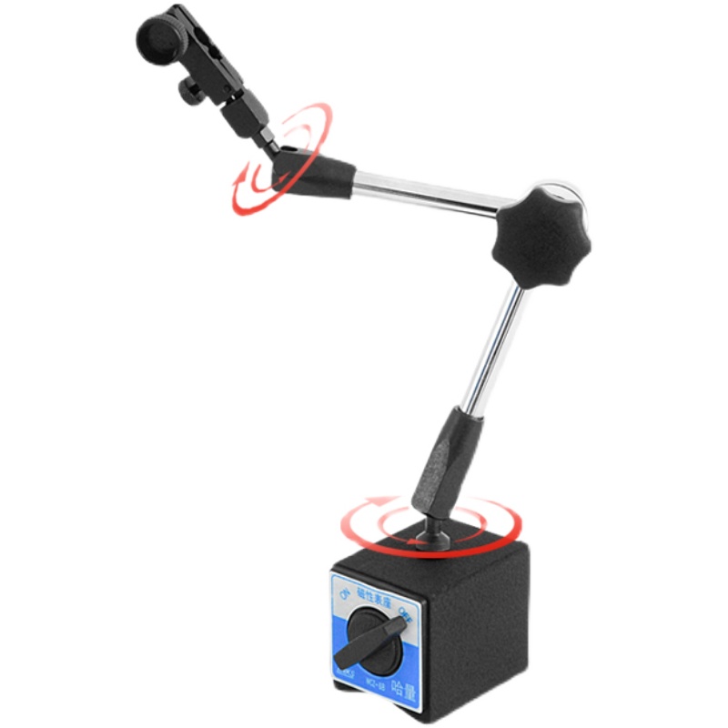 百分表磁力磁性表座强力校表支架万向象表坐强力磁力杠杆加长表座 - 图3