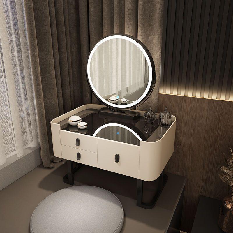 全实木飘窗481户梳妆台化妆桌塌塌米小型床头柜室卧家用梳妆小台 - 图2