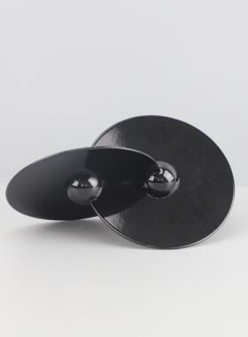 新中式金色金属飞碟样板房售楼部卧室书房客厅餐厅电视柜饰品摆件