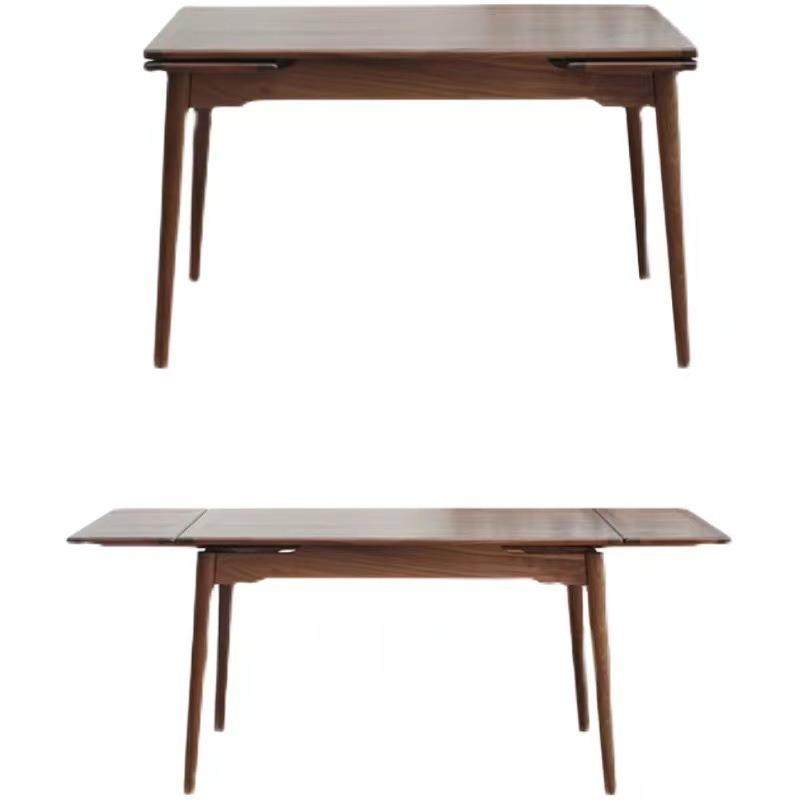 北美CZ006樱桃木饭实折叠桌小户型可简约圆桌伸缩木黑胡桃木桌方,淘宝优惠券,粉丝福利购,淘宝优惠卷