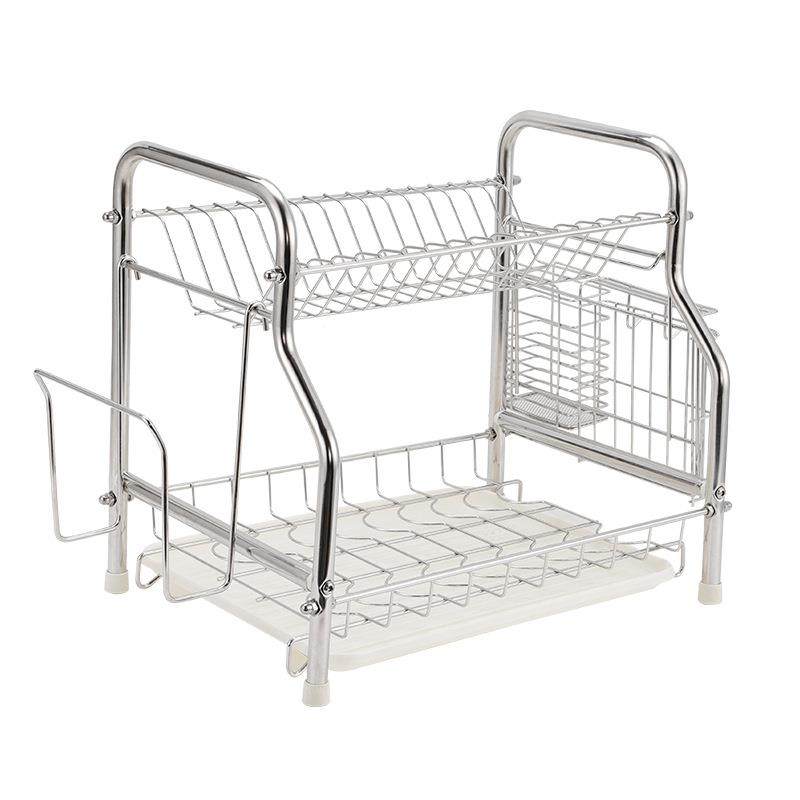 碟碟双层碗沥水架厨房碗筷子体式HD36007置物架大容量一台面碗盘,淘宝优惠券,粉丝福利购,淘宝优惠卷
