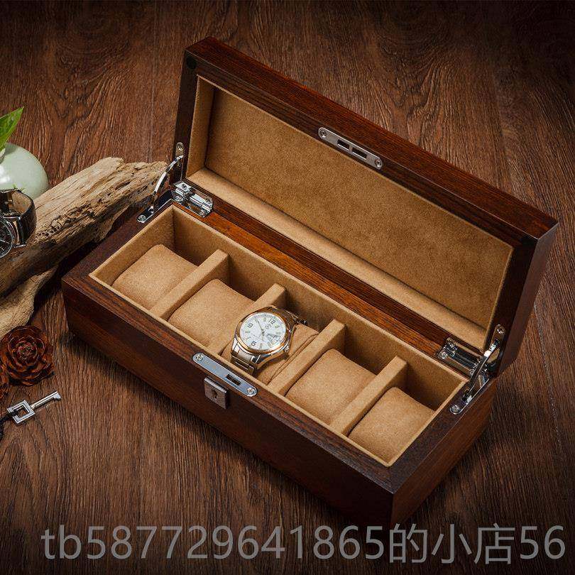 正品品夭桃展（饰）榆木紫榆纯实木质表盒五手只装机械表示收藏收,淘宝优惠券,粉丝福利购,淘宝优惠卷