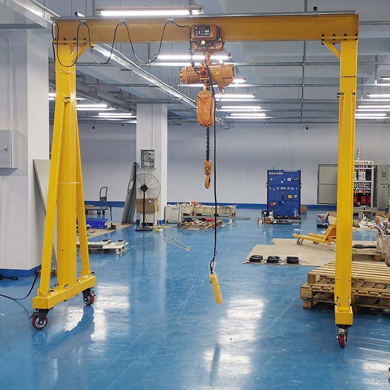 吨5吨小型龙门架手推式门式起重机电动葫芦移动门式起重机龙门架,淘宝优惠券,粉丝福利购,淘宝优惠卷