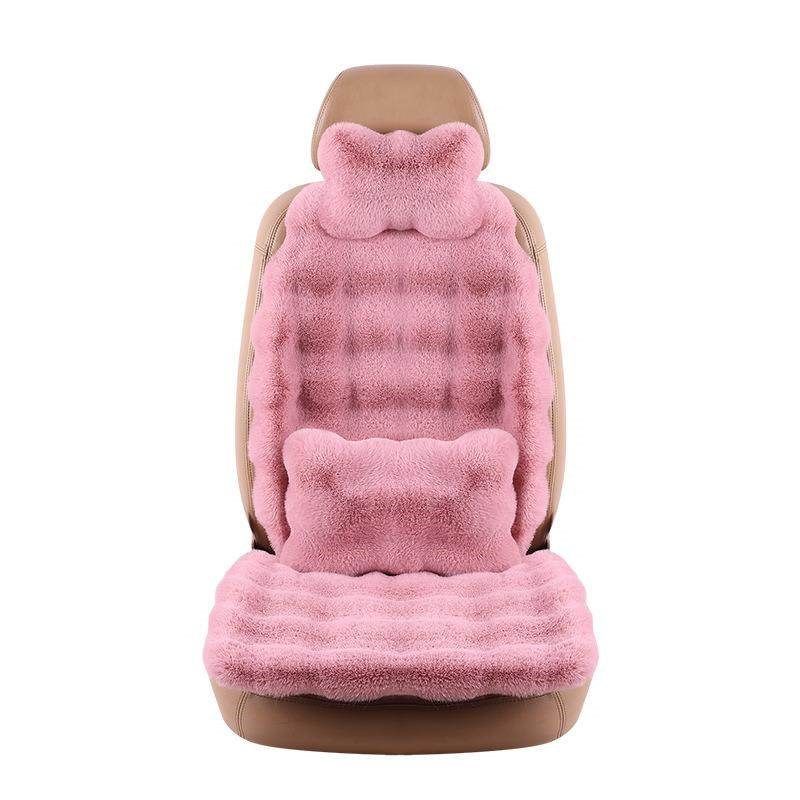 汽车坐垫冬季新款泡泡绒加厚兔毛绒防滑保暖仿羊毛通用汽车座垫套,淘宝优惠券,粉丝福利购,淘宝优惠卷
